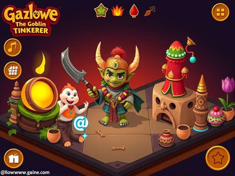 Gazlowe game with Indian festival decorations